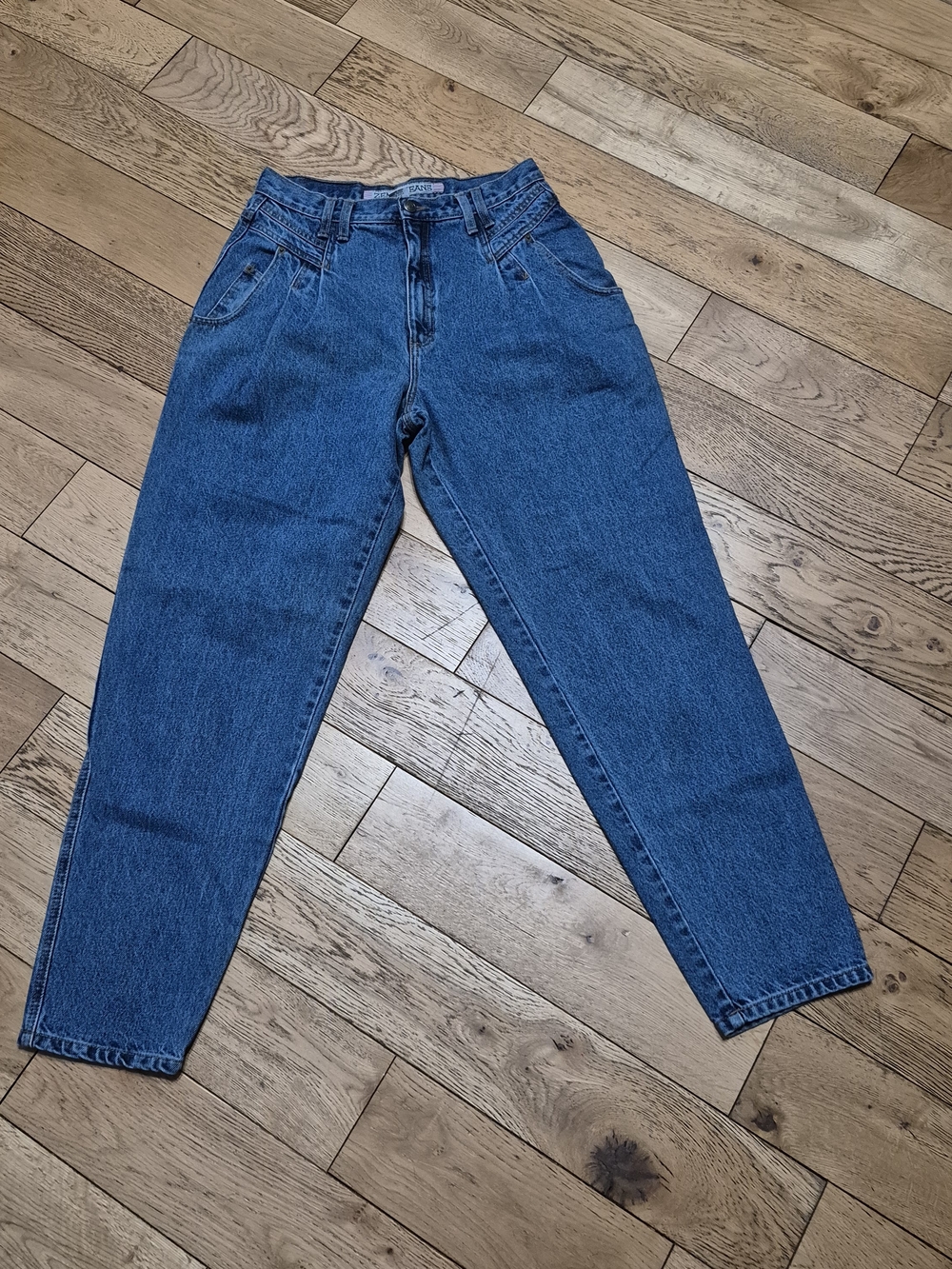 Zena Dark Blue Woman Jeans Size 12